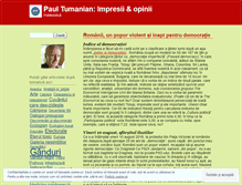 Tablet Screenshot of paultumanian.wordpress.com