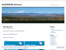 Tablet Screenshot of kleossum.wordpress.com