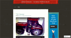 Desktop Screenshot of caseihadvertisements.wordpress.com