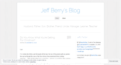 Desktop Screenshot of jeffreycberry.wordpress.com