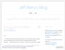 Tablet Screenshot of jeffreycberry.wordpress.com