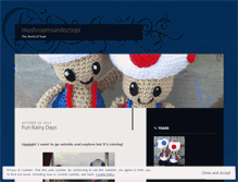 Tablet Screenshot of mushroomsandoctopi.wordpress.com