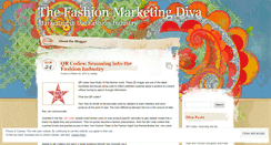 Desktop Screenshot of fashionmarketingdiva.wordpress.com