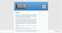 Desktop Screenshot of gamemakerworld.wordpress.com