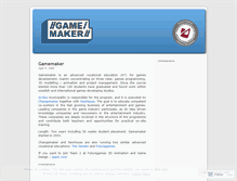 Tablet Screenshot of gamemakerworld.wordpress.com