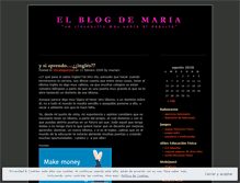 Tablet Screenshot of mariarc.wordpress.com