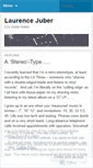 Mobile Screenshot of laurencejuber.wordpress.com