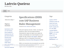 Tablet Screenshot of laercioqueiroz.wordpress.com