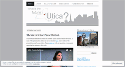 Desktop Screenshot of futureofutica.wordpress.com