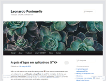 Tablet Screenshot of leofontenelle.wordpress.com