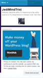 Mobile Screenshot of jedimindtrist.wordpress.com