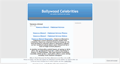 Desktop Screenshot of page3bollywood.wordpress.com