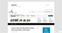 Desktop Screenshot of clipchef.wordpress.com