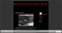 Desktop Screenshot of kundalinidiaries.wordpress.com