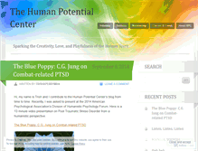 Tablet Screenshot of humanpotentialcenter.wordpress.com