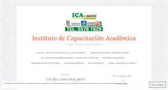 Desktop Screenshot of icanaucalpan.wordpress.com