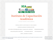 Tablet Screenshot of icanaucalpan.wordpress.com