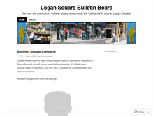 Tablet Screenshot of logansquare.wordpress.com