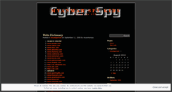 Desktop Screenshot of myanmarspy.wordpress.com