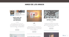 Desktop Screenshot of amigodelosamigos.wordpress.com