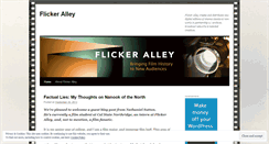 Desktop Screenshot of flickeralley.wordpress.com