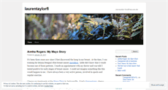 Desktop Screenshot of laurentaylorfl.wordpress.com