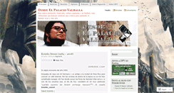 Desktop Screenshot of palaciovalhalla.wordpress.com