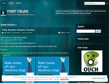 Tablet Screenshot of firstcrushhome.wordpress.com