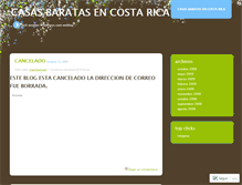 Tablet Screenshot of casasbaratas.wordpress.com