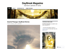 Tablet Screenshot of daybreakmagazine.wordpress.com