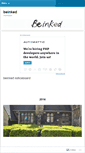 Mobile Screenshot of beinked.wordpress.com