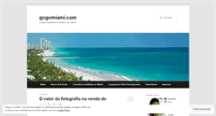 Desktop Screenshot of gogomiami.wordpress.com