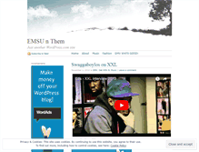 Tablet Screenshot of emsuandthem.wordpress.com