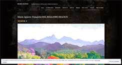 Desktop Screenshot of marioagueropintor.wordpress.com