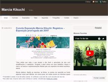 Tablet Screenshot of marciakikuchi.wordpress.com