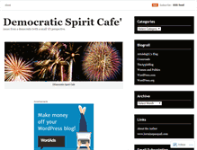 Tablet Screenshot of democraticspirit.wordpress.com
