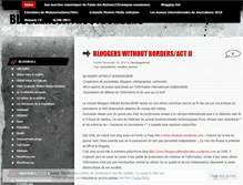 Tablet Screenshot of bloggerswithoutborders.wordpress.com