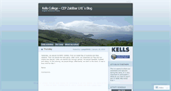 Desktop Screenshot of kellscollegecamp09043.wordpress.com