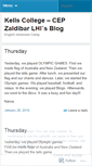 Mobile Screenshot of kellscollegecamp09043.wordpress.com