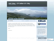 Tablet Screenshot of kellscollegecamp09043.wordpress.com