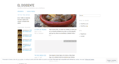 Desktop Screenshot of eldisidente.wordpress.com