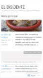 Mobile Screenshot of eldisidente.wordpress.com