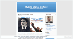 Desktop Screenshot of hybriddigitalculture.wordpress.com