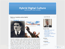 Tablet Screenshot of hybriddigitalculture.wordpress.com