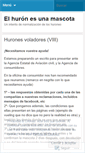 Mobile Screenshot of huronesmascota.wordpress.com