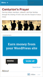 Mobile Screenshot of centurionsprayer.wordpress.com