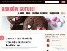 Tablet Screenshot of krakowgotuje.wordpress.com