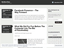 Tablet Screenshot of northerntees.wordpress.com