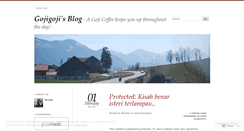 Desktop Screenshot of gojigoji.wordpress.com