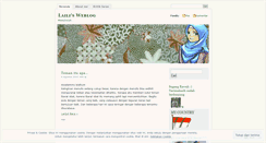 Desktop Screenshot of laili4rohmawati.wordpress.com